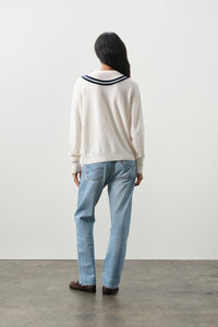 ECRU/CLUB NAVY