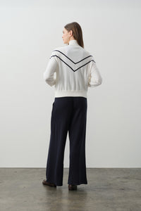 ECRU/NAVY