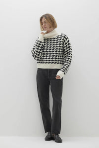 ECRU/BLACK