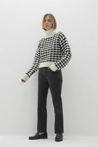 ECRU/BLACK