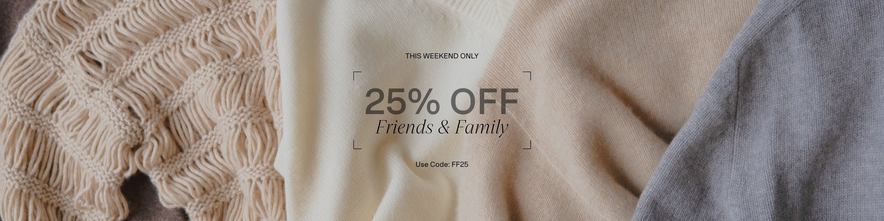 Friends & Family Promo - Shop All