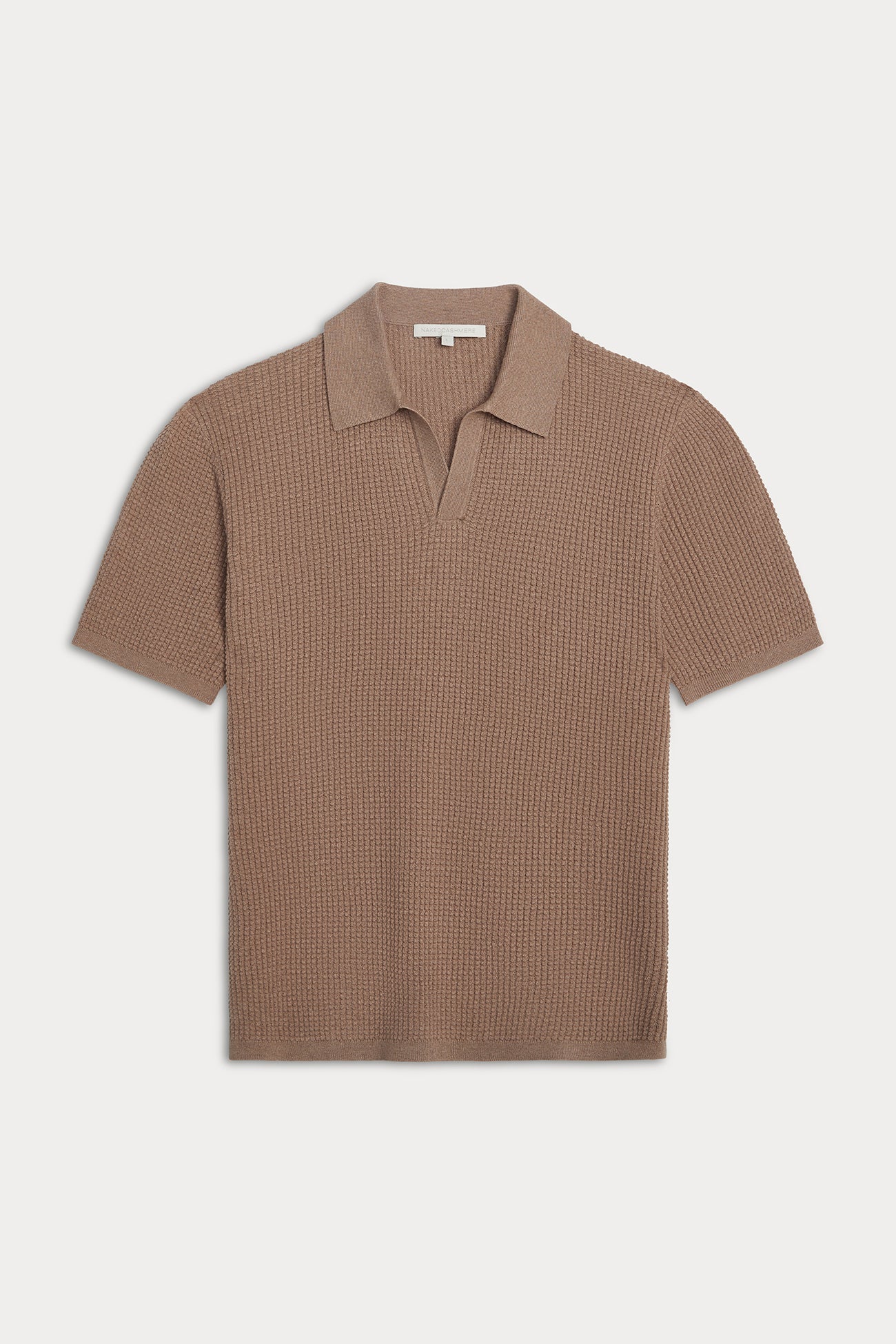 Men's Cotton Cashmere Polo Shirt | NAKEDCASHMERE