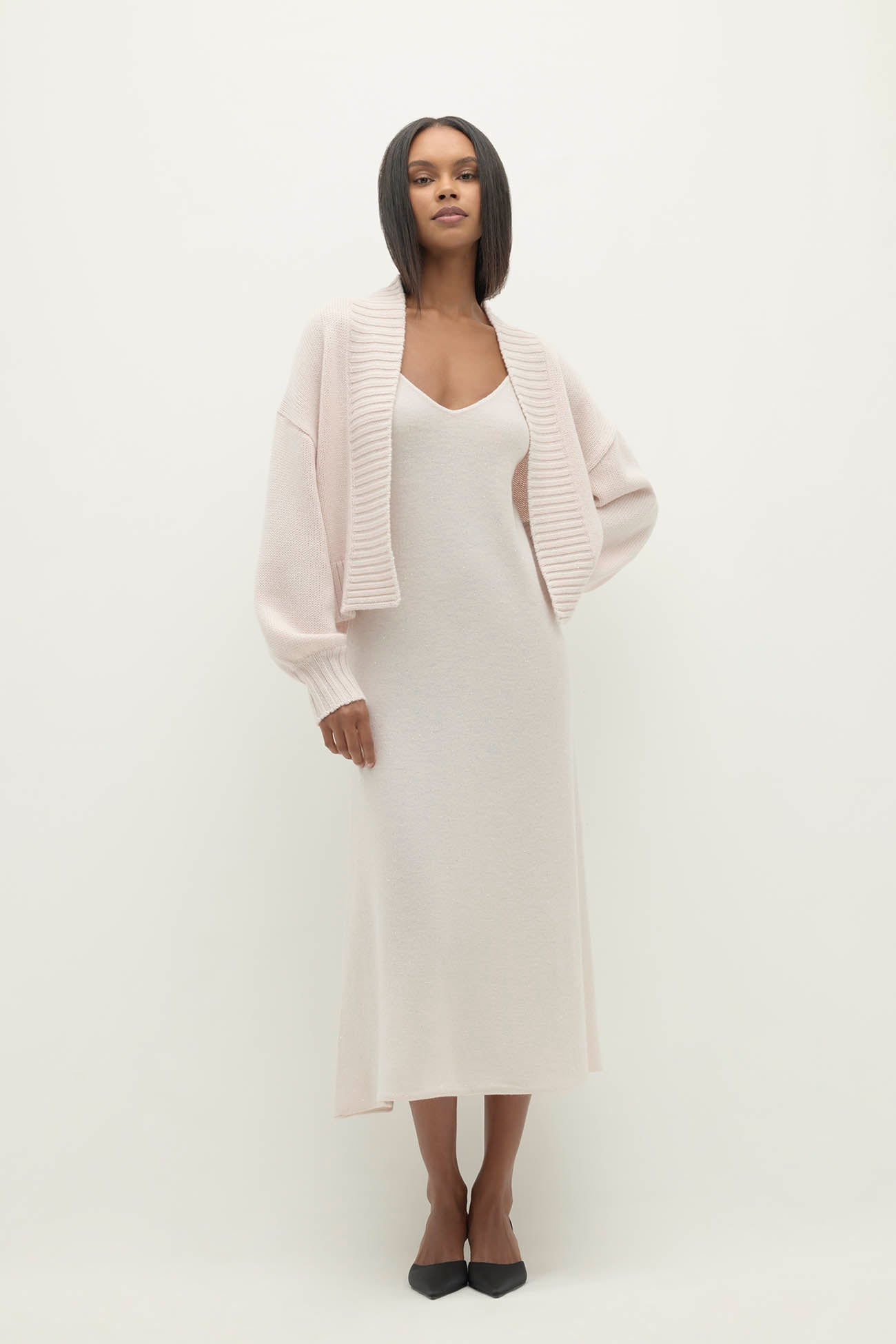 SHELL PINK SEQUIN