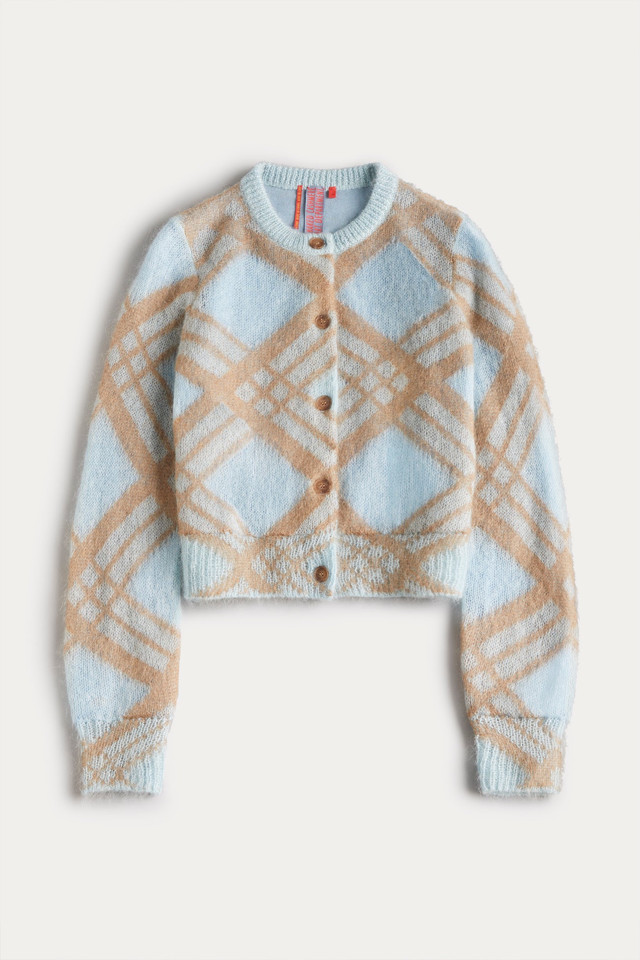 Women's Fuzzy Mohair Blend Cardigan | NAKEDCASHMERE