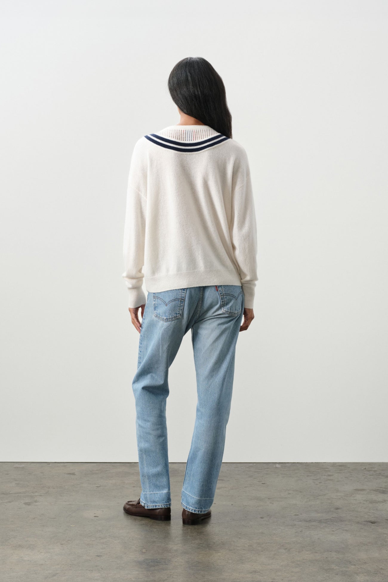 ECRU/CLUB NAVY