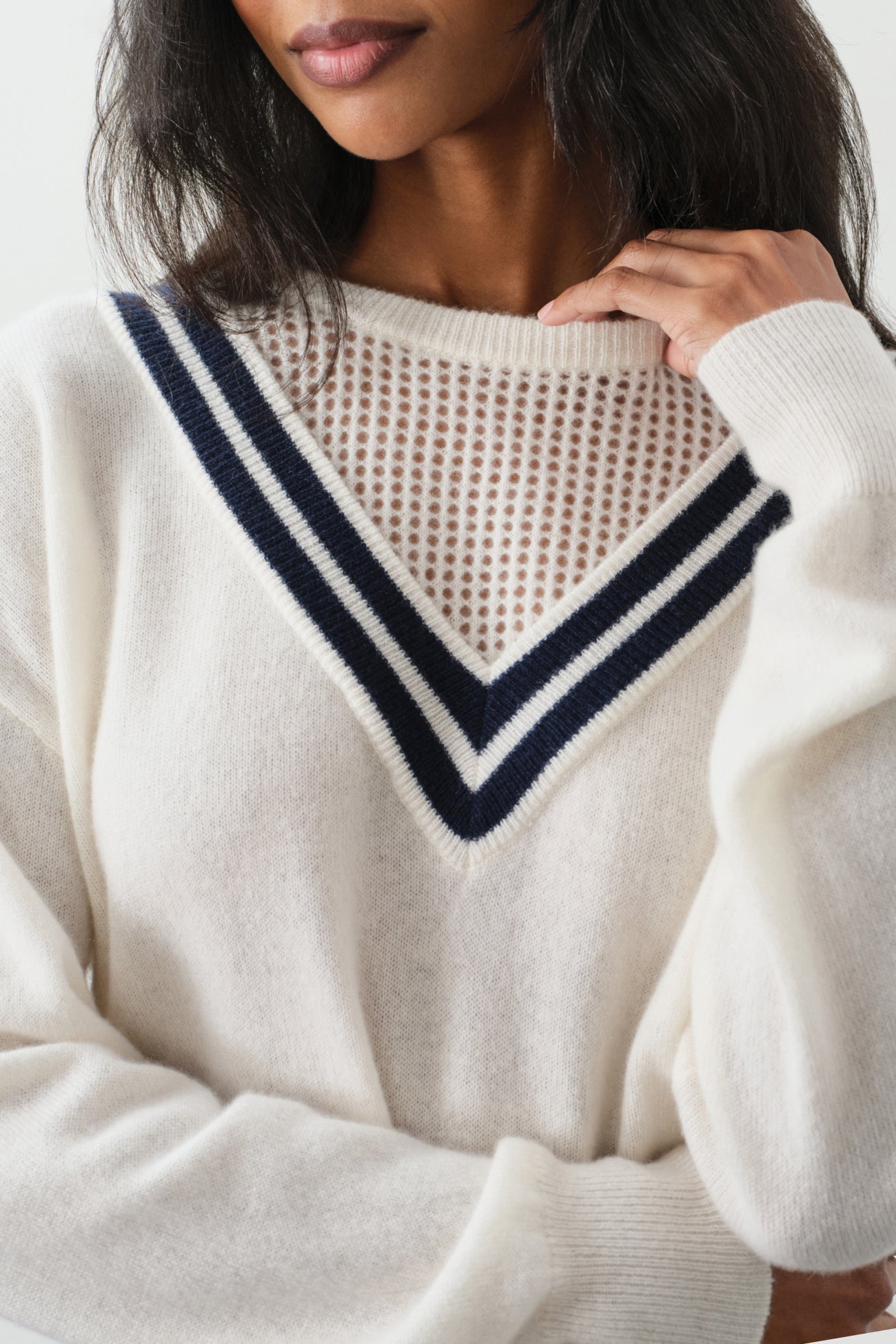 ECRU/CLUB NAVY