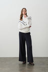 ECRU/NAVY