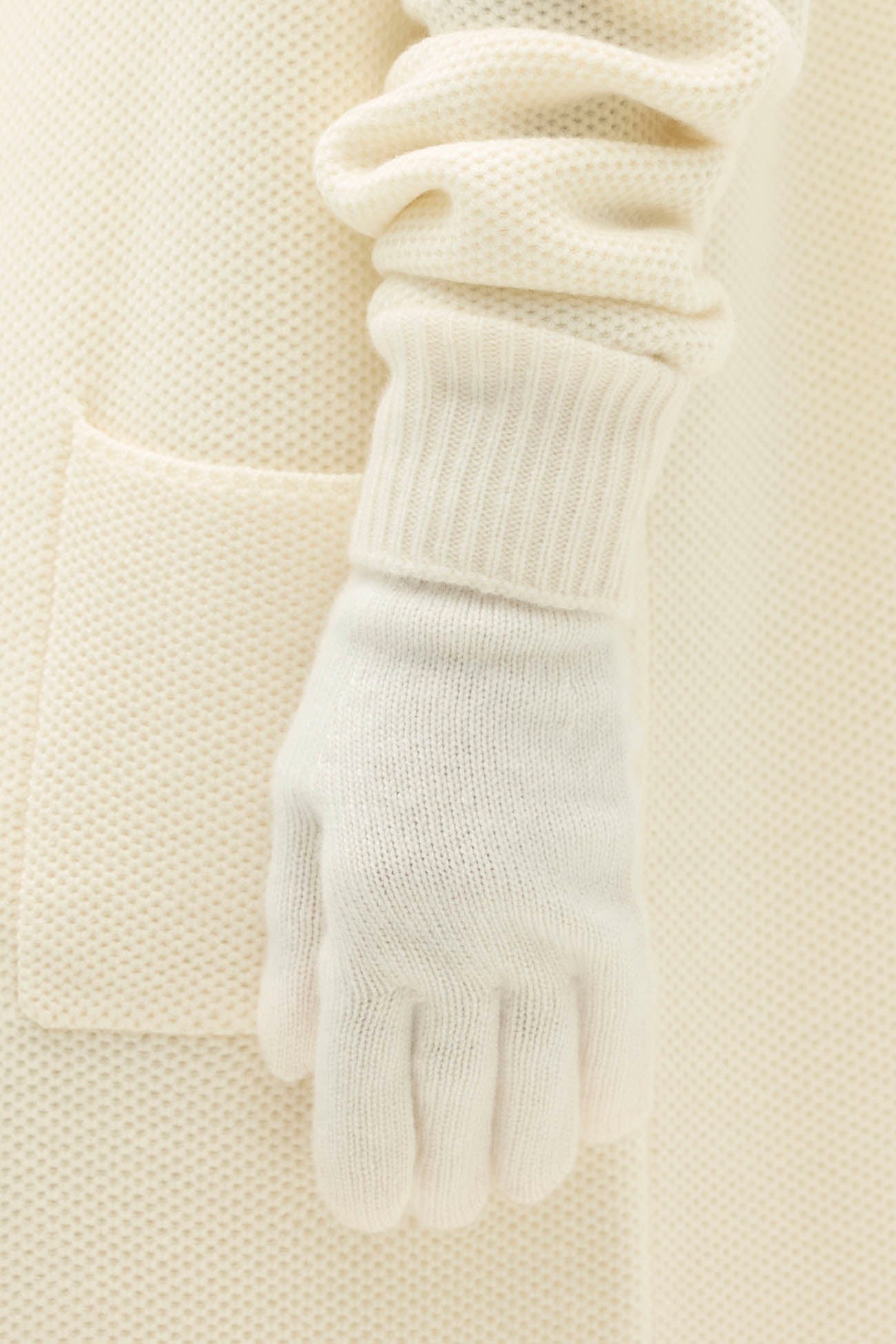 小物 OVY 100% CASHMERE GLOVES NEW LONG CASHMERE GLOVES