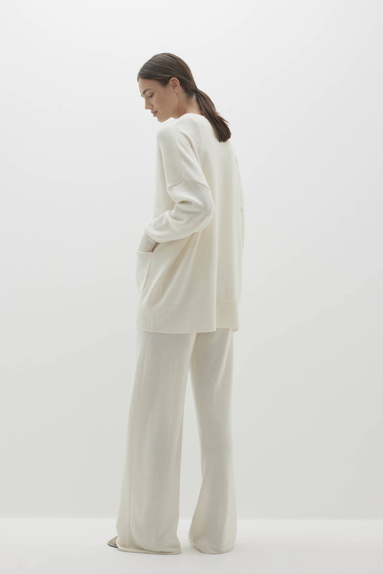 値下げ Cashmere Compact Cardigan オリーブ Briar Cashmere Cardigan | Garnet Hill