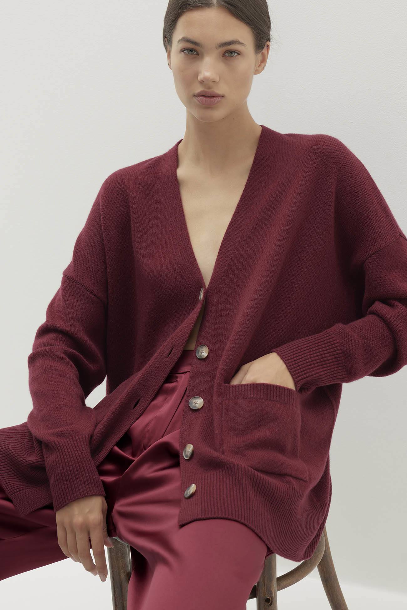 Women's Cashmere Button-Up Cardigan | NAKEDCASHMERE