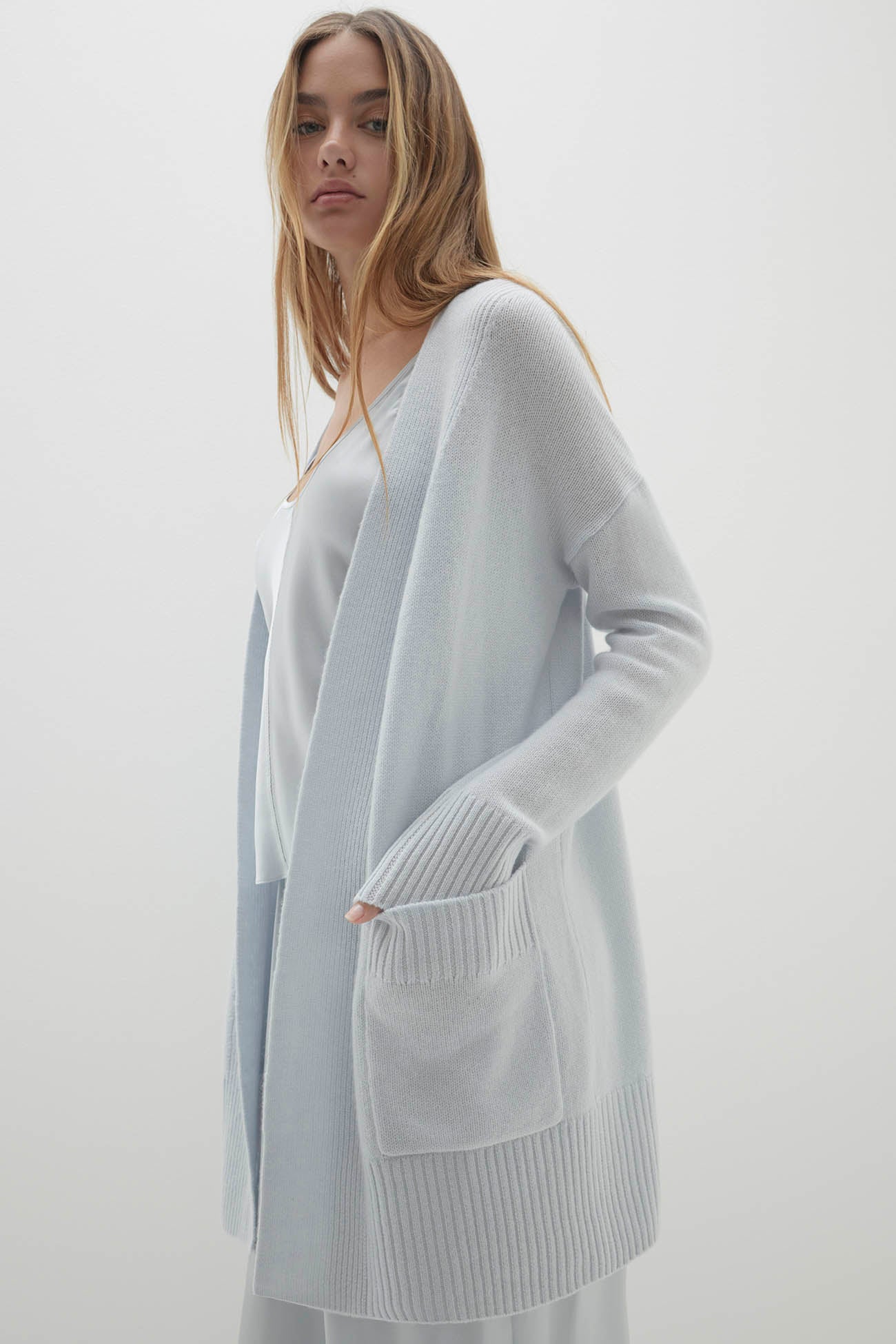 Women's Cashmere Open-Front Cardigan | NAKEDCASHMERE