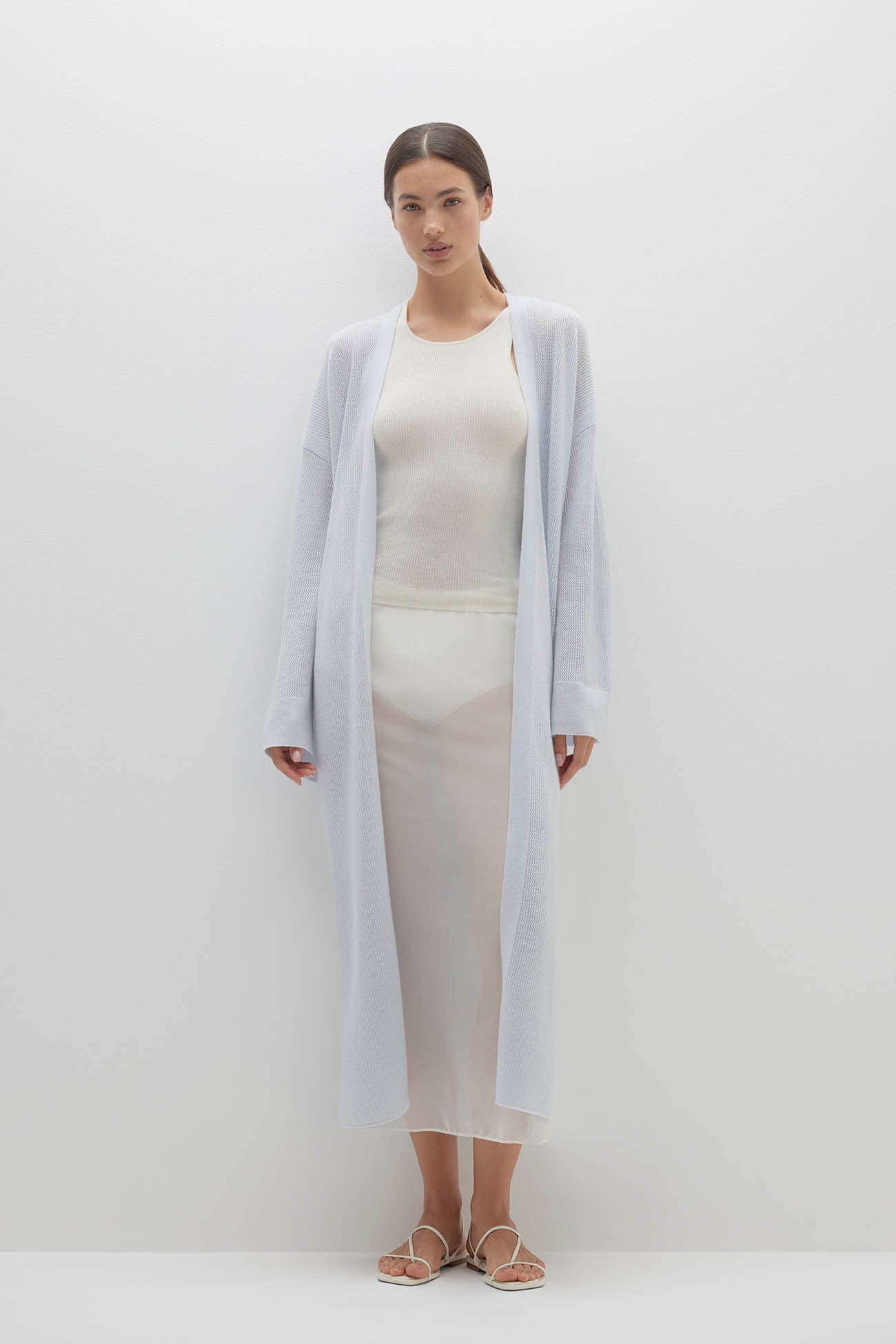 Women's Cloud Mesh Cashmere Cardigan | NAKEDCASHMERE