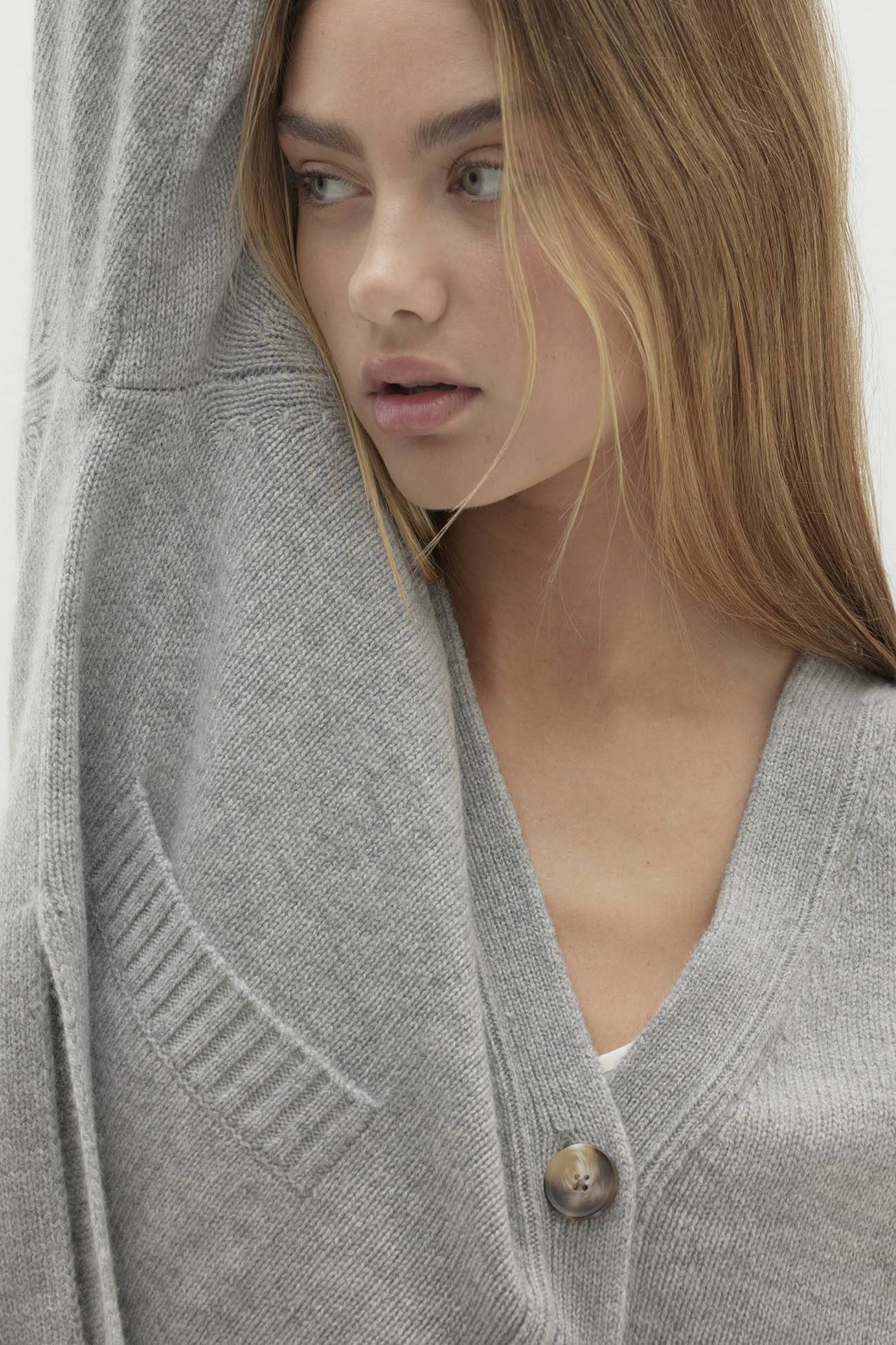 Women's Lauren Button-Up Cashmere Cardigan | NakedCashmere