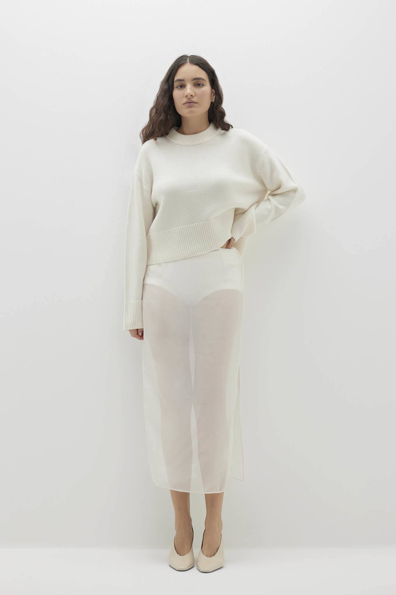 Women's Cashmere Crewneck Sweater | NAKEDCASHMERE
