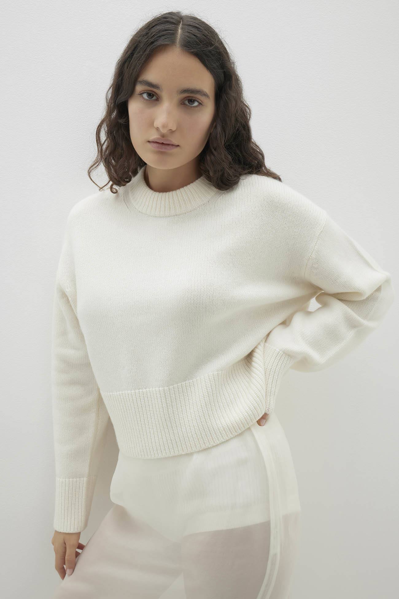 Women's Cashmere Crewneck Sweater | NAKEDCASHMERE