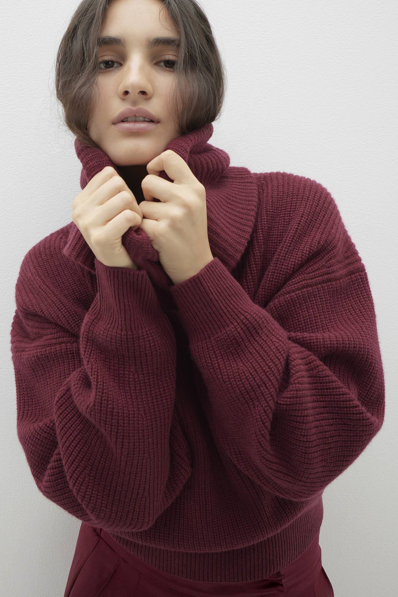 Andequal ニット Chunky-Knit Alpaca-Blend Turtleneck | Madewell