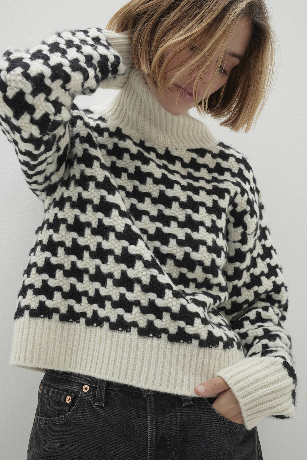 ECRU/BLACK
