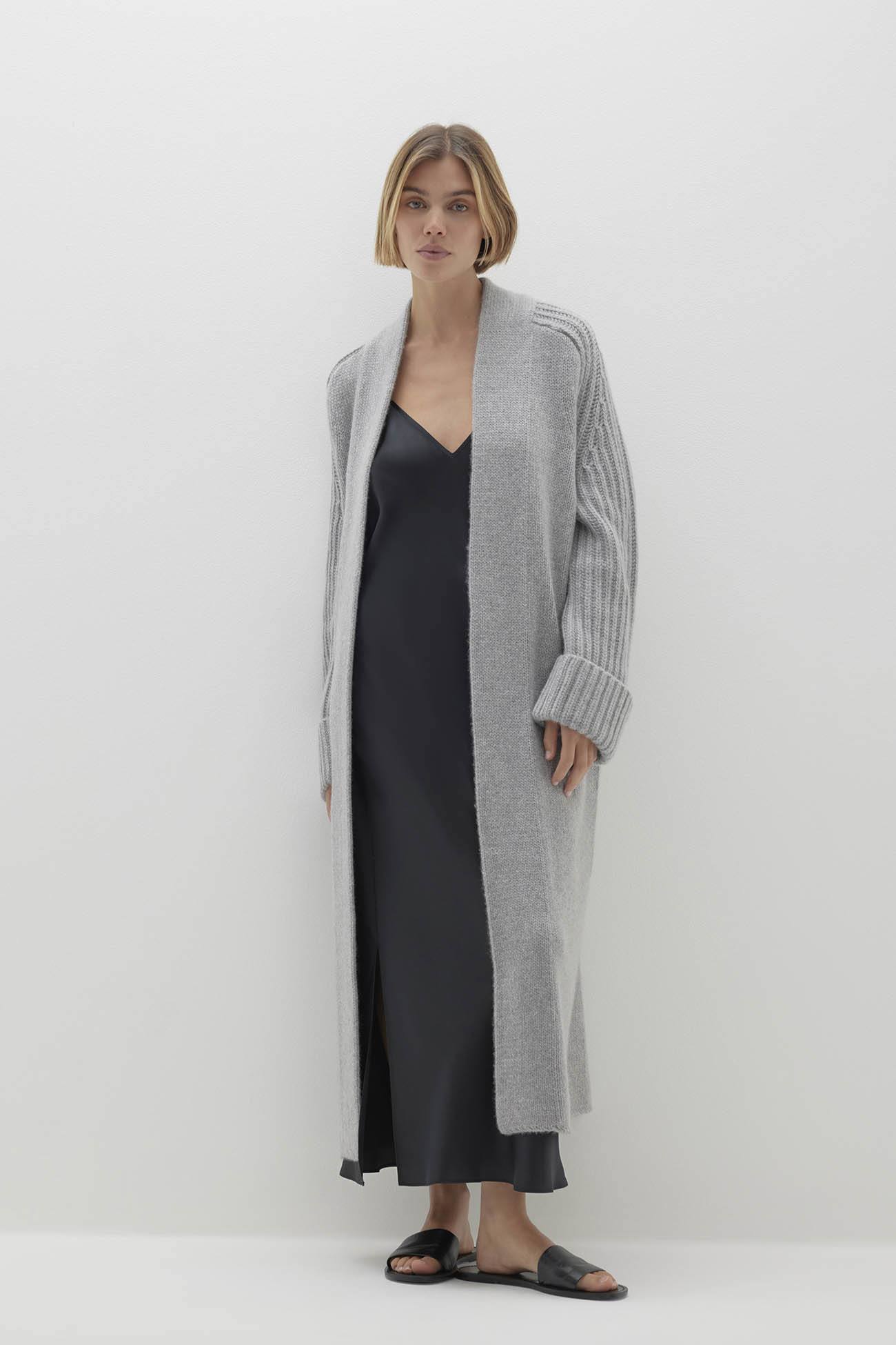 Women's Lilyan Longline Cashmere Cardigan | NakedCashmere