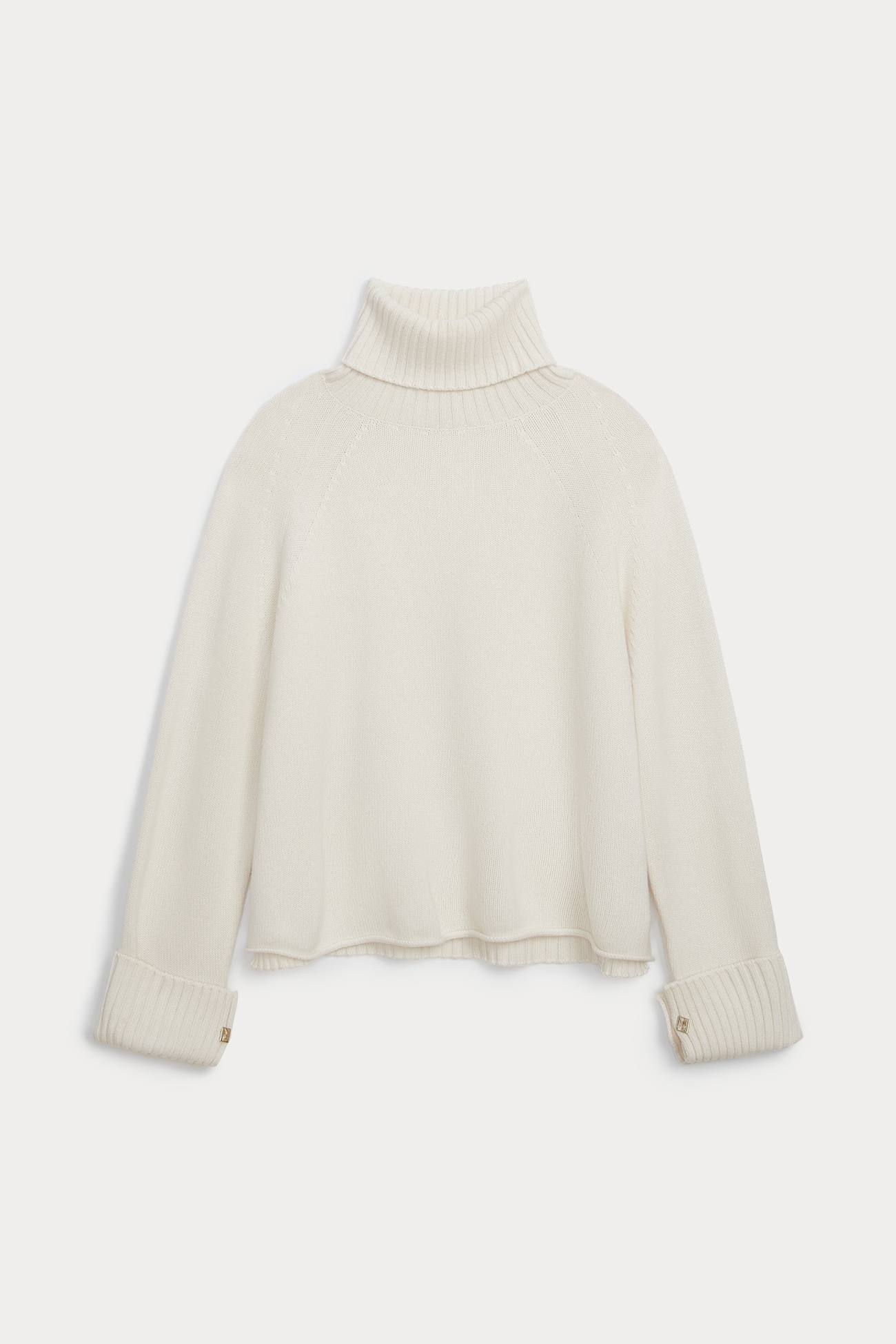 Women's Snow Cashmere Turtleneck | NAKEDCASHMERE
