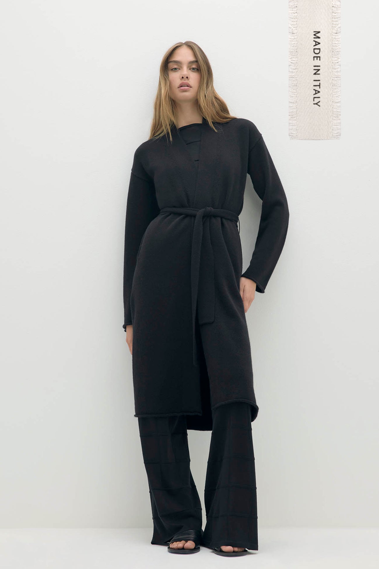 Women's Cashmere Tie-Front Cardigan | NAKEDCASHMERE