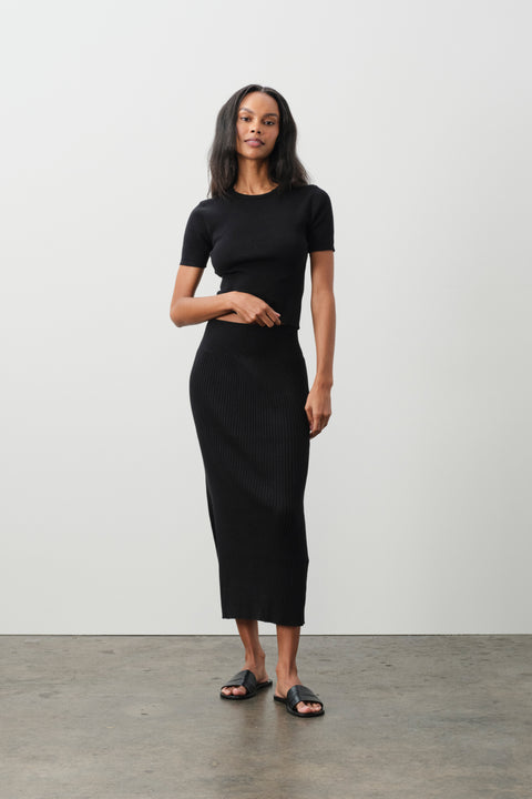 AUBRIE MIDI SKIRT