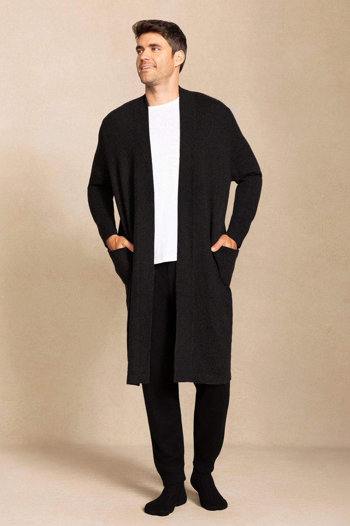 Men's Angus Ultra-Soft Cashmere Robe – NAKEDCASHMERE