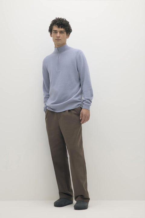 PHILLIP QUARTER ZIP CASHMERE SWEATER