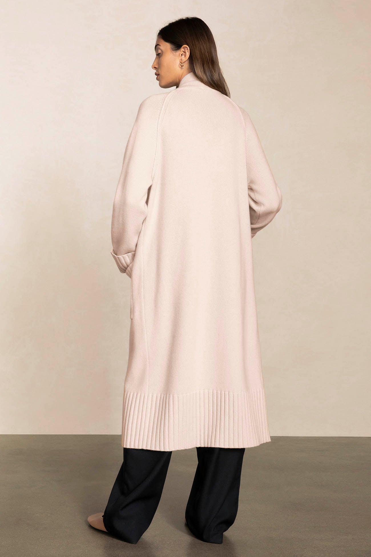 Women's Tilyn Longline Cashmere Cardigan | NAKEDCASHMERE