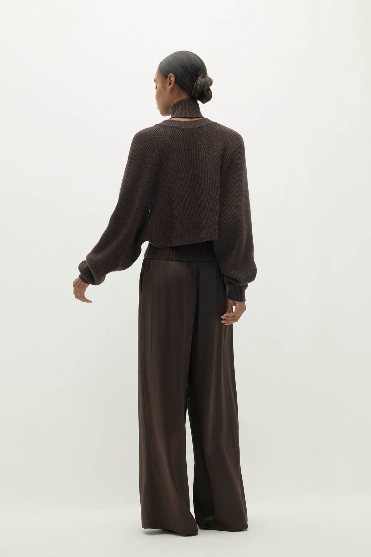 Women's Ribbed Cashmere Shrug | NAKEDCASHMERE