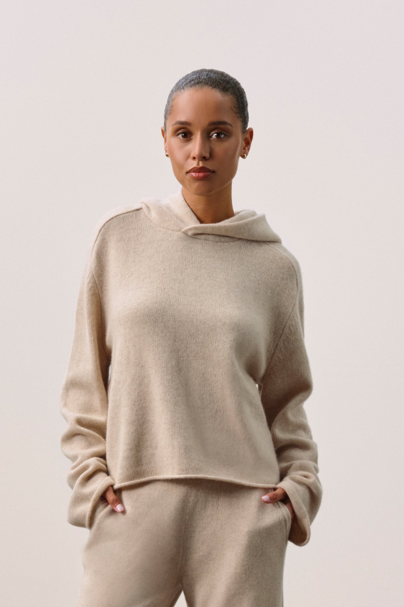 Women's Cashmere Hoodie Pullover | NAKEDCASHMERE