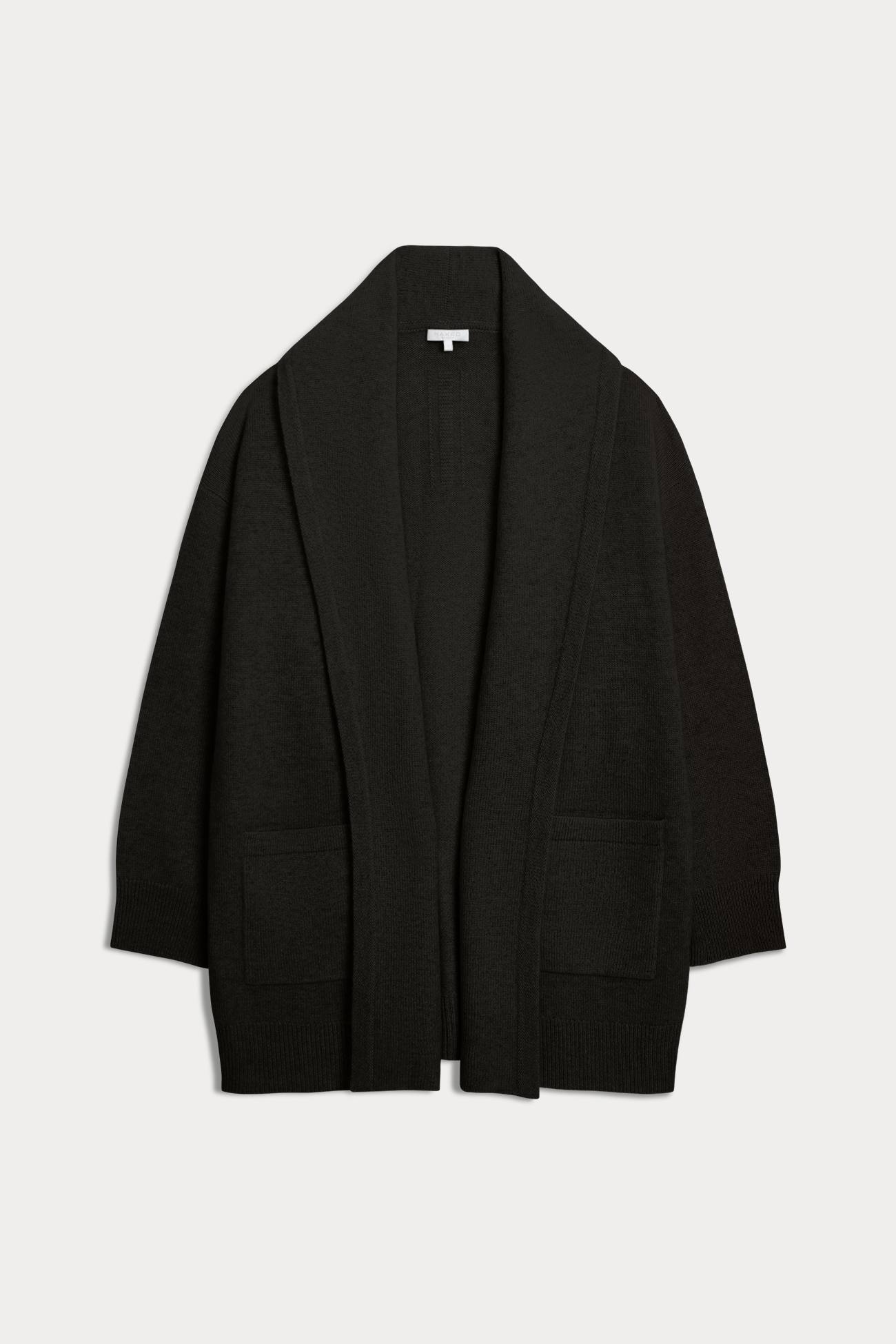 Women's Mika Open-Front Shawl Collar Cashmere Cardigan | NakedCashmere