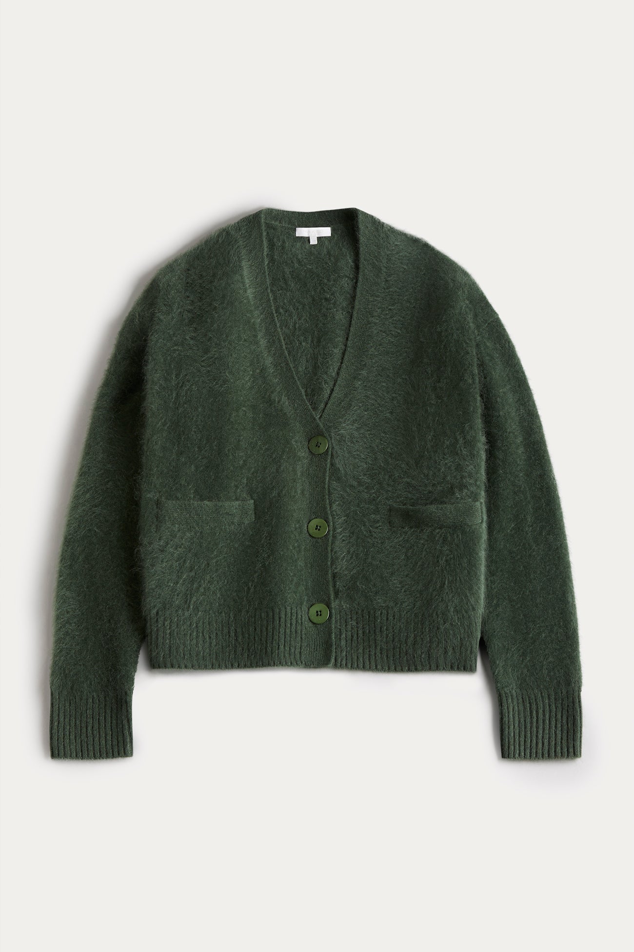 Women's Brushed Cashmere Button Cardigan | NAKEDCASHMERE
