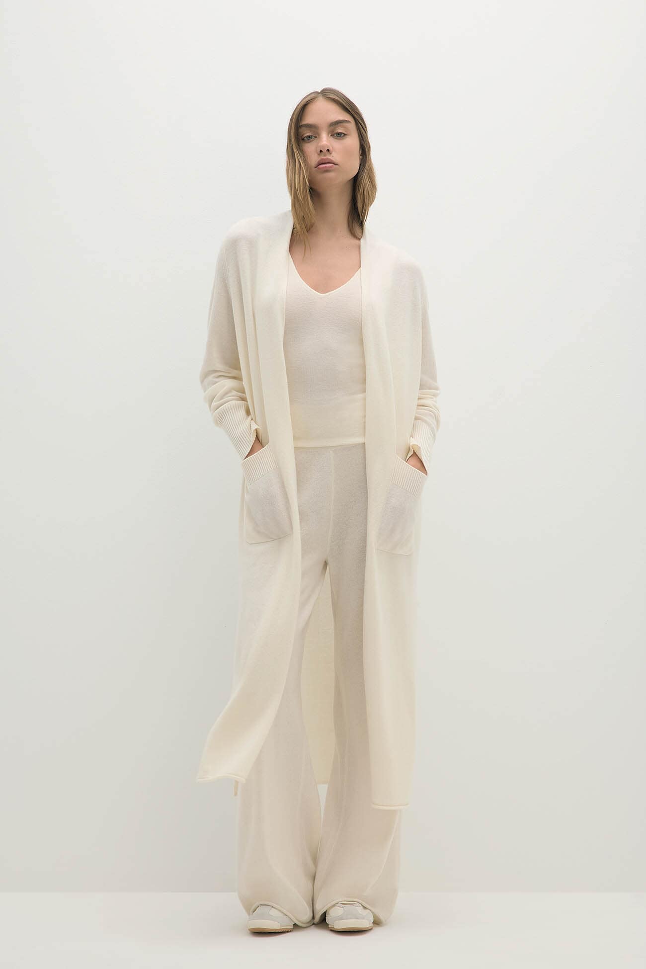 Women's Cashmere Longline Cardigan | NAKEDCASHMERE