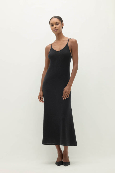 giulia iridescent sequin mesh dress in nude Iridescent Sequin Mesh Dress in Nude