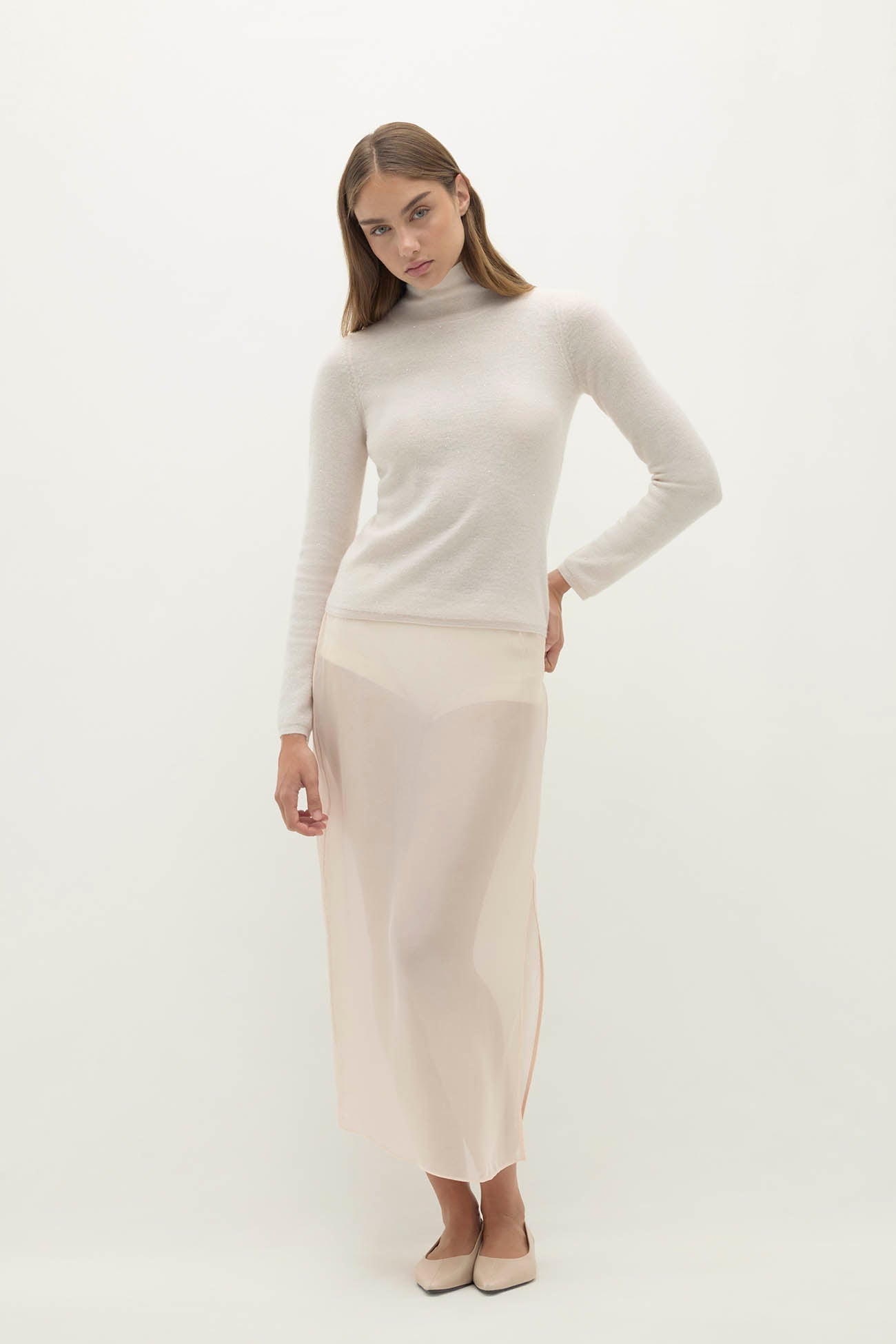 SHELL PINK SEQUIN