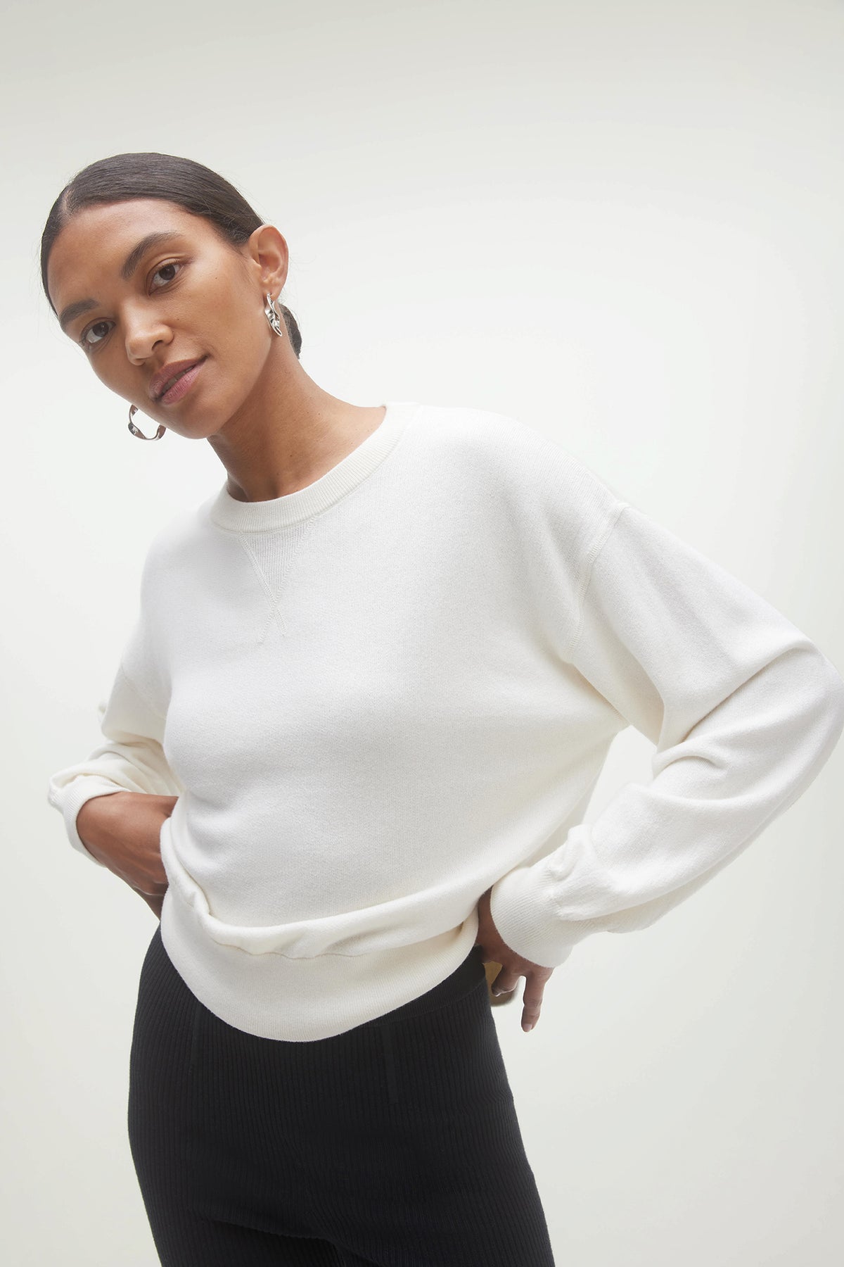 Maude's Ruffle Cassidy Comfy Crewneck