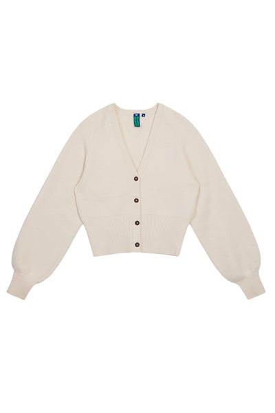 Women's Pop Primary Cashmere Button-Front Cardigan | NakedCashmere