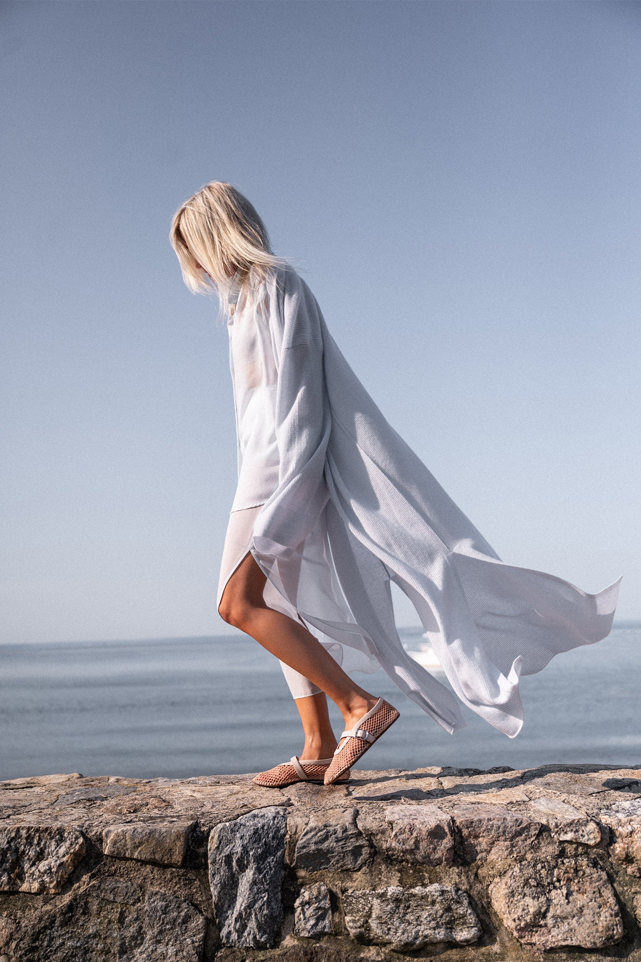 Women's Cloud Mesh Cashmere Cardigan | NAKEDCASHMERE