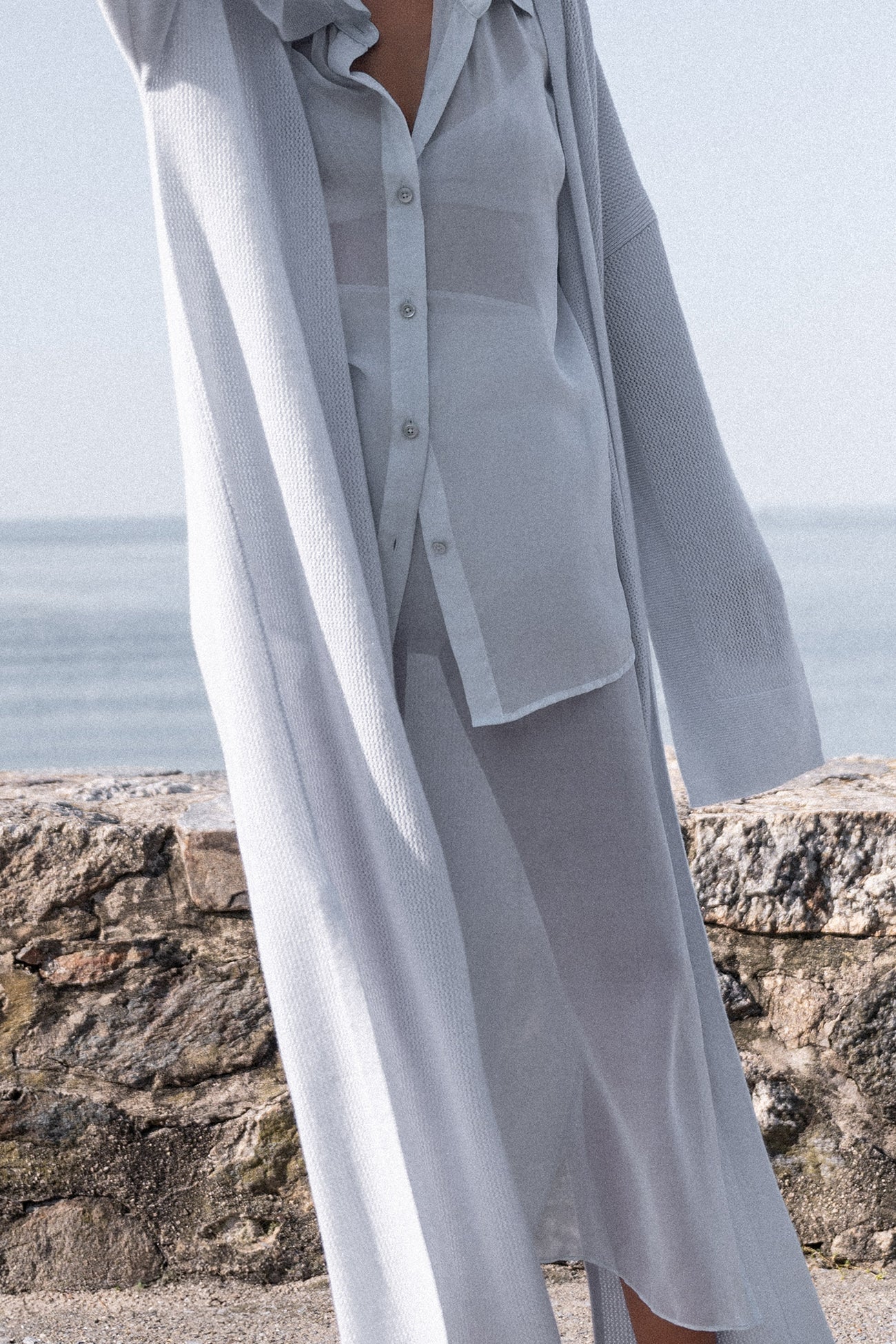 Women's Marissa Silk Organza Midi Skirt | NakedCashmere