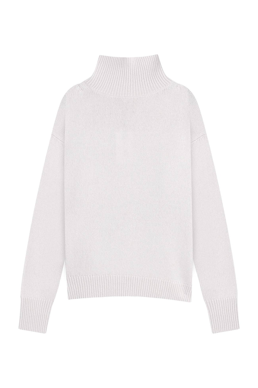 Women's Joslyn High Neck Pure Cashmere Sweater – NAKEDCASHMERE