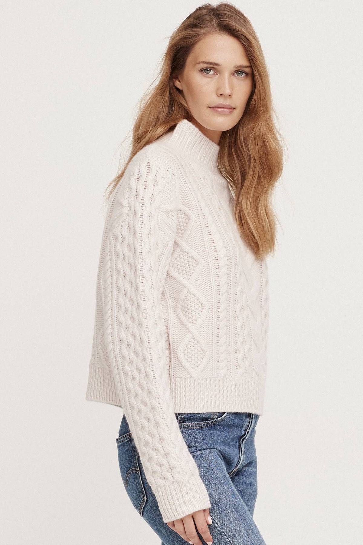 Alabaster Cashmere Sweater main image 1